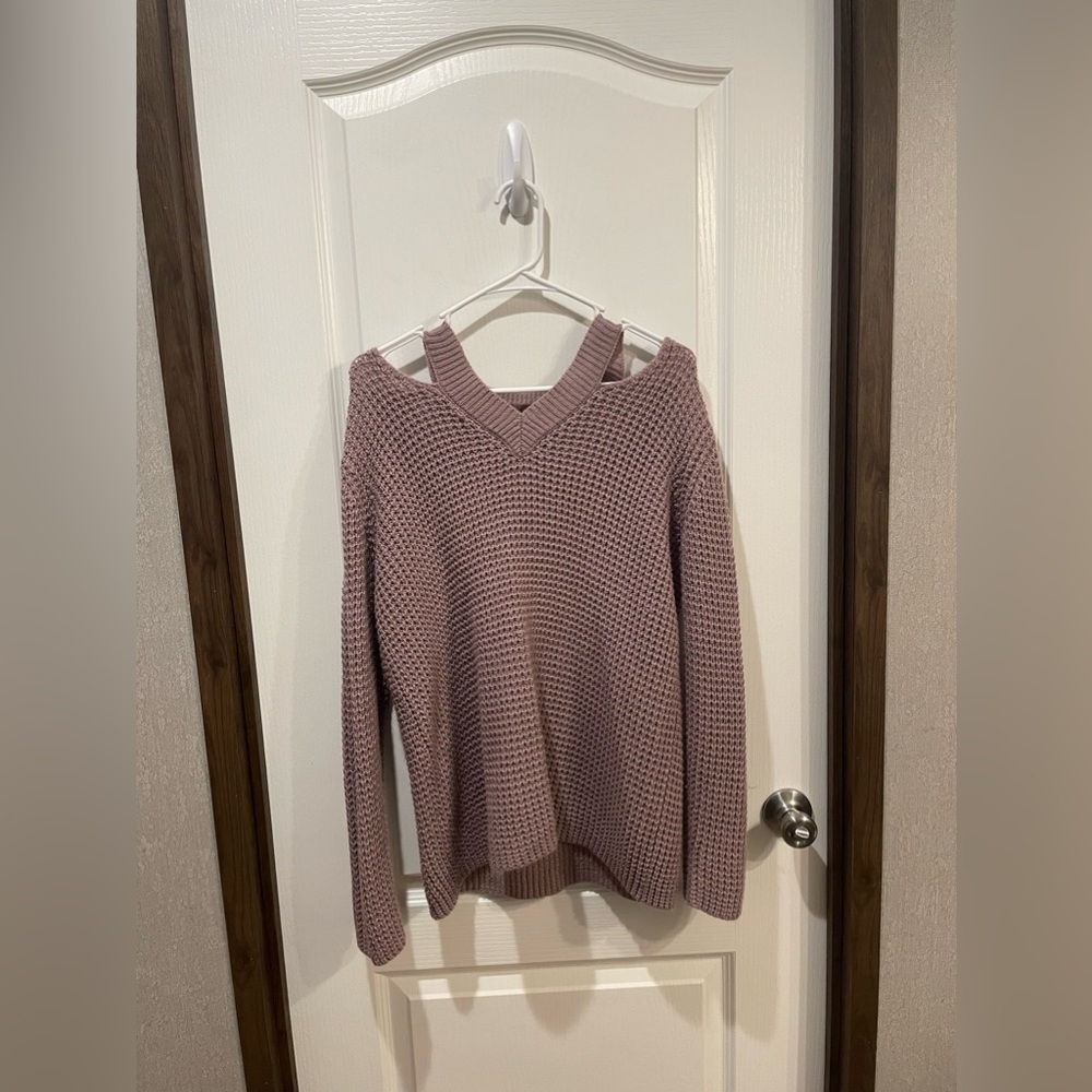 Purple sweater